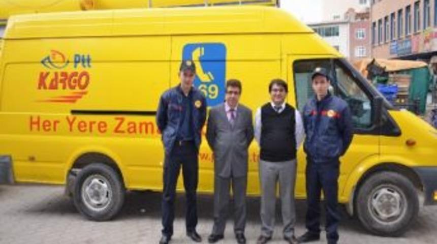 Şuhut Ptt Şubesi'ne Yeni Hizmet Aracı