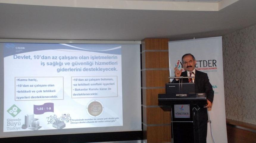 Kasım &Ouml;zer: T&uuml;rkiye'de Artık Herkes Iş Sağlığı Ve G&uuml;venliği Ile Ilgileniyor