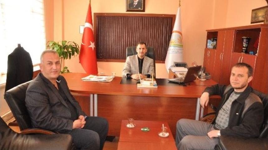 Yeni Atanan M&uuml;d&uuml;rlere Ziyaret