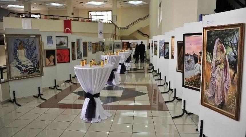 Yıldırımlı Ressamlardan "kadın" Konulu Sergi