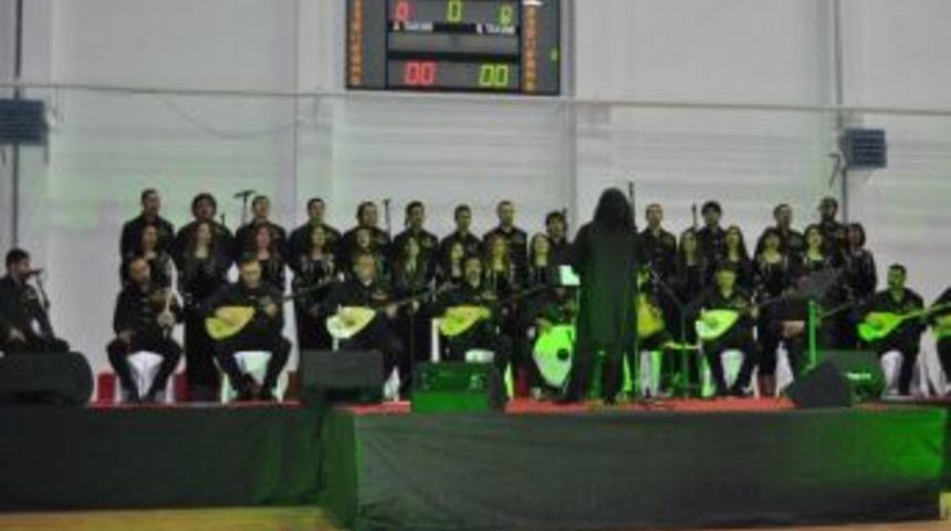 Alaplı MYO'da T&uuml;rk Halk M&uuml;ziği konseri verdiler