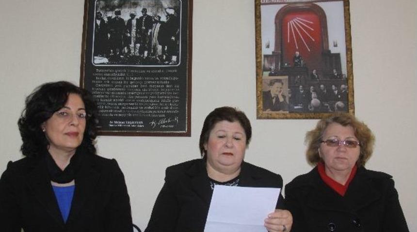 Saruhanlı Chp'den D&uuml;nya Kadınlar G&uuml;n&uuml; A&ccedil;ıklaması
