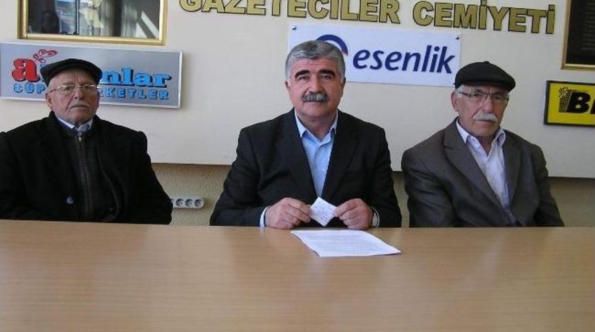 Atmalılardan Barış S&uuml;recine Destek