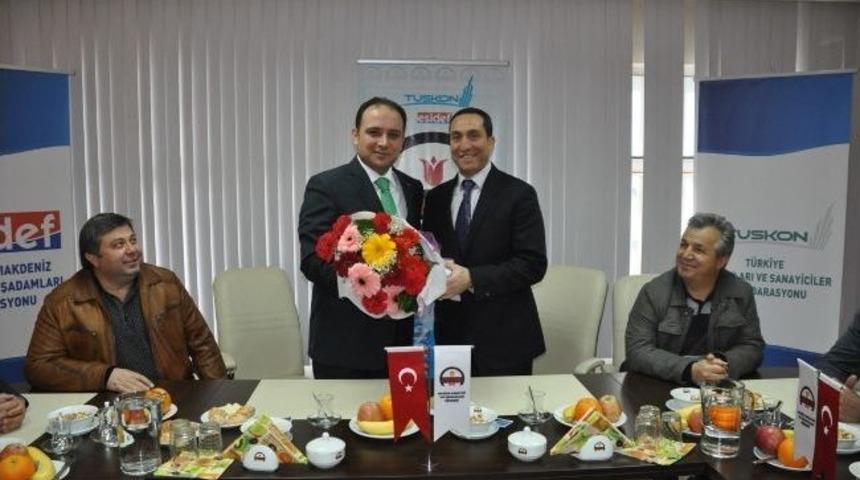 Ak Parti Manisa İl Başkanı Baybatur&rsquo;dan Masiad&rsquo;a Ziyaret