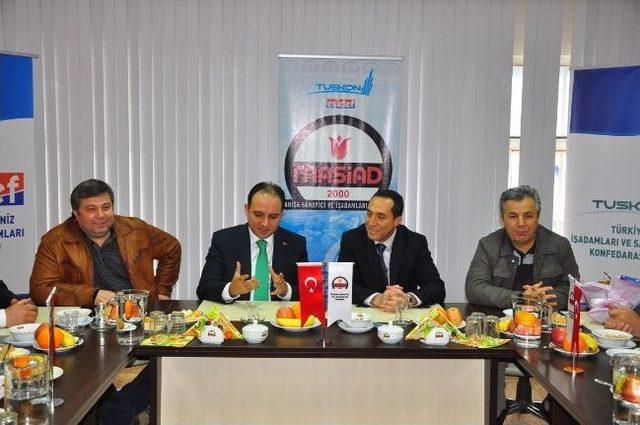 Ak Parti Manisa İl Başkanı Baybatur’dan Masiad’a Ziyaret