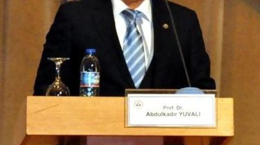 Er&uuml; &Ouml;ğretim &Uuml;yesi Prof. Dr. Aldulkadir Yuvalı: