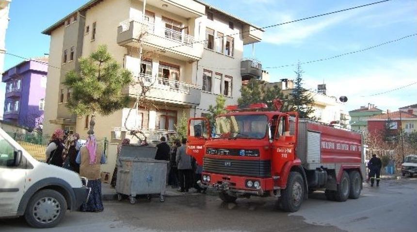 Merzifon&rsquo;da Buzdolabı Patladı