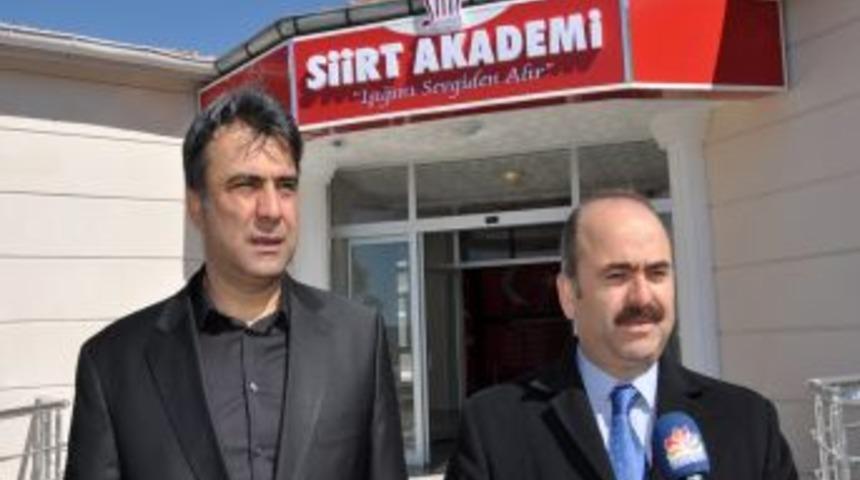 Işığını Sevgiden Alan 'Siirt Akademisi' T&uuml;rkiye'ye &Ouml;rnek Olacak