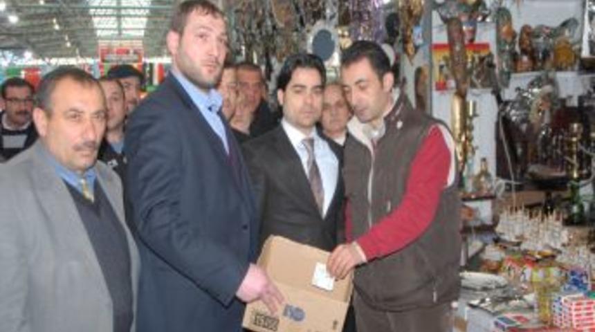Samsunlu Esnaflar, Başkent'te D&uuml;kkanları Yanan Esnafa Yardım Elini Uzattı