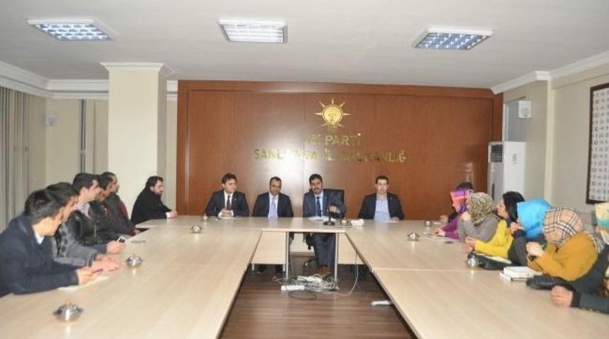 Ak Parti Şanlıurfa Gençlik Kolları Haftalık Olağan Toplantısı