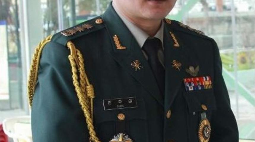 Kore B&uuml;y&uuml;kel&ccedil;iliği Askeri Ataşesinden Kore Gazilerine Ziyaret