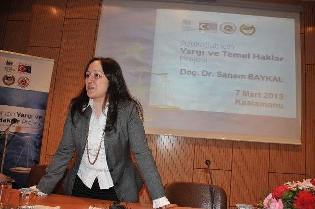 Avukat Hakları Reformu Kastamonu’da Tanıtıldı