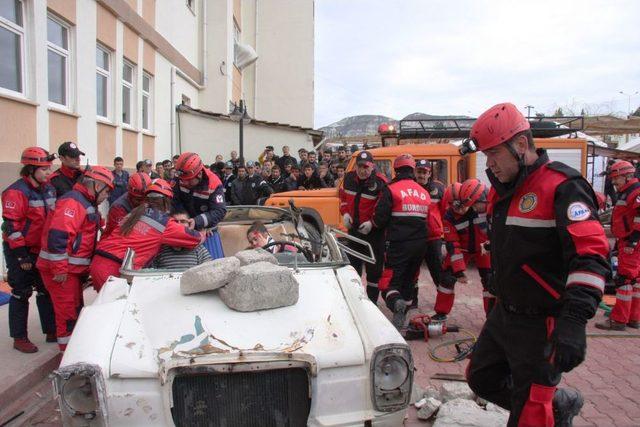 Deprem Tatbikatı Gerçeğini Artmadı