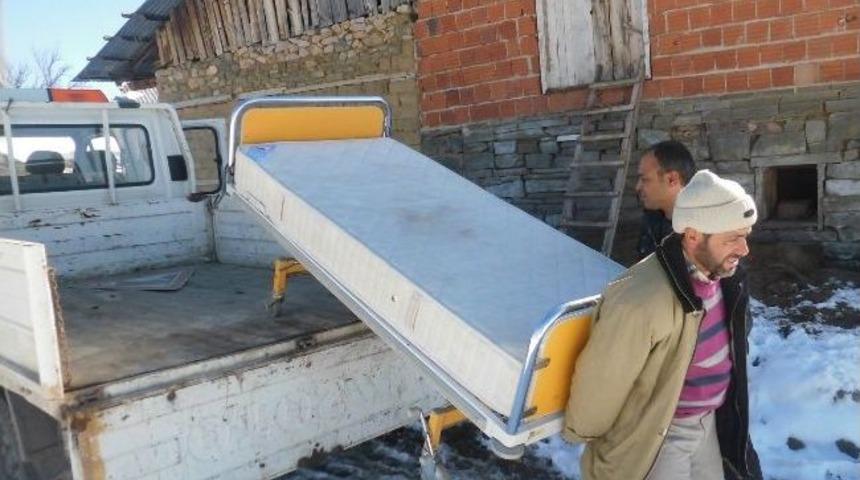 Şiran&rsquo;da Hastalar Evde De Yalnız Bırakılmıyor