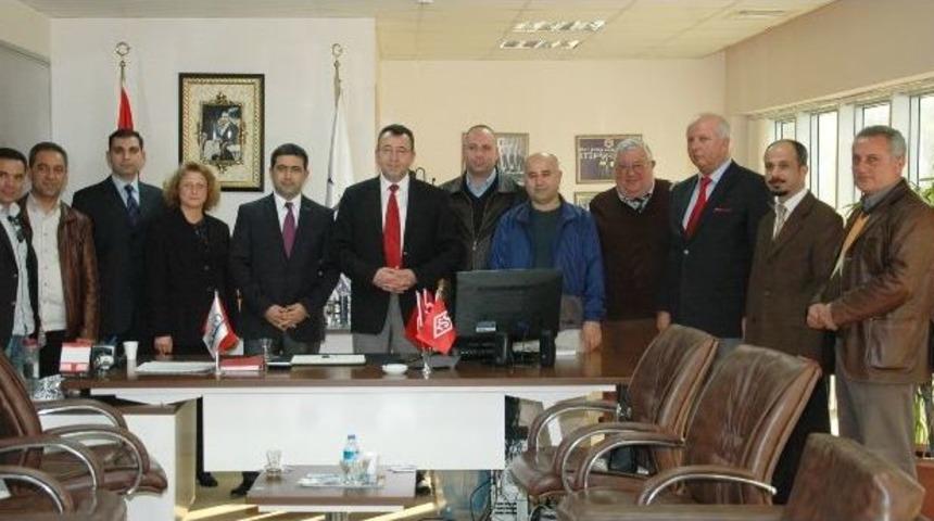 &Ouml;mer G&uuml;nel&rsquo;den Ticaret Odası&rsquo;na Ziyaret