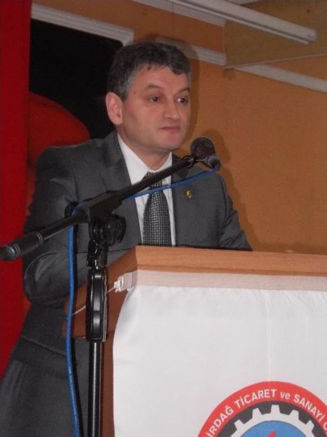 Tekirdağ Ticaret Ve Sanayi Odası Şark&ouml;y&rsquo;de Toplantı D&uuml;zenledi