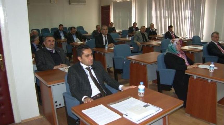 İl &Ouml;zel İdaresi 2012 Yılı Faaliyet Raporu Onaylandı