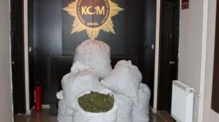 Bing&ouml;l'de 128 Kilogram Esrar Ele Ge&ccedil;irildi