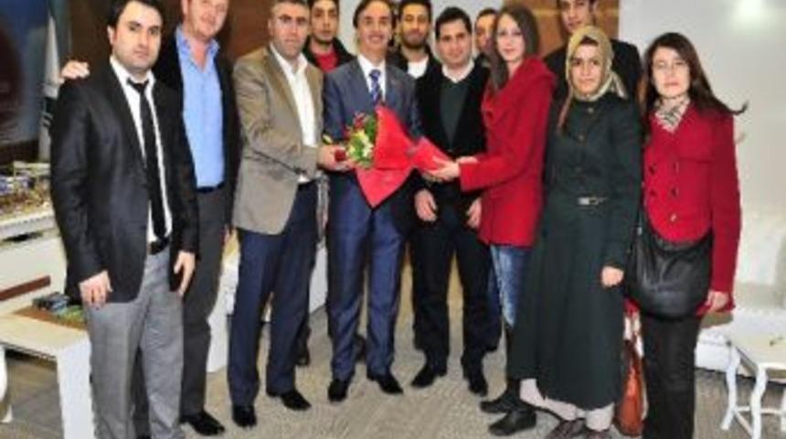 Gen&ccedil;lerden Başkan Keskin&rsquo;e Ziyaret