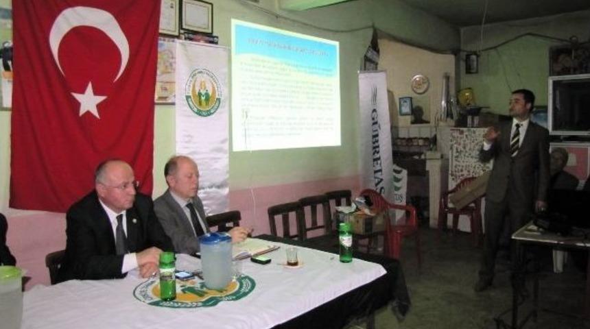 &Ccedil;ift&ccedil;ilere G&uuml;bre Ve Toprak Analizi Eğitimi