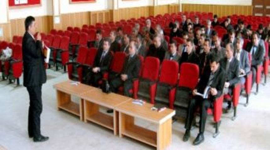 Araban&rsquo;da Afet Zararlarını Azaltma Semineri Verildi