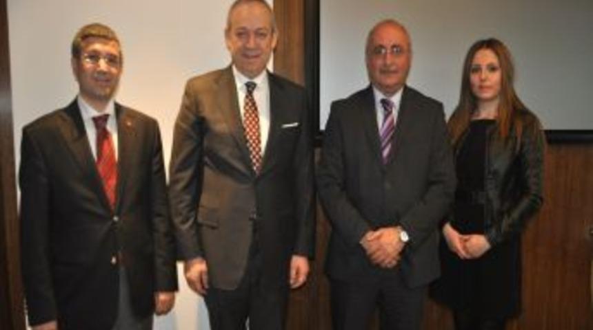 Bursa Kent Konseyi Yönetimi, TÜSİAD Başkanı Yılmaz'ı Ziyaret Etti