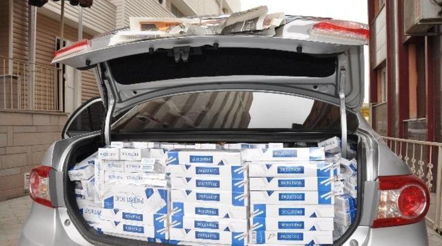 Kırıkkale'de Ka&ccedil;ak Sigara Operasyonu