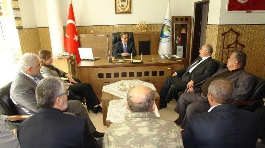 Vali Tapsız, Kayacık Sulama Birliği'ni Ziyaret Etti