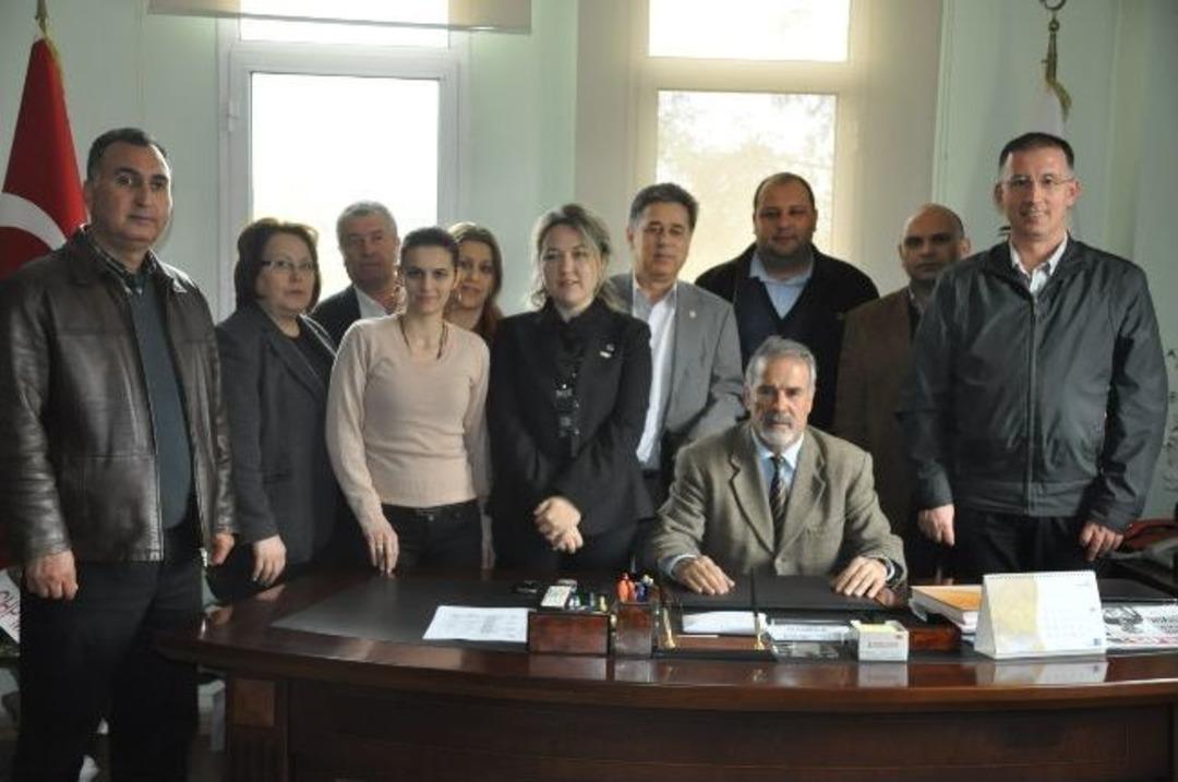 Milas Chp Y&ouml;netiminden Ziyaretler