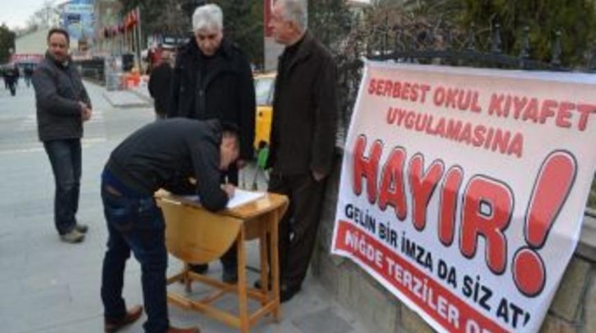 Terzilerden İmza Kampanyası