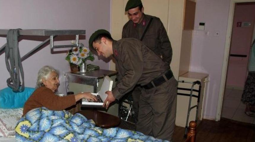 Jandarmadan Huzurevine Ziyaret