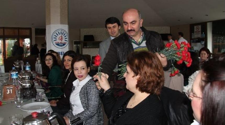 Belediye&rsquo;den Kadın Personele Kahvaltı