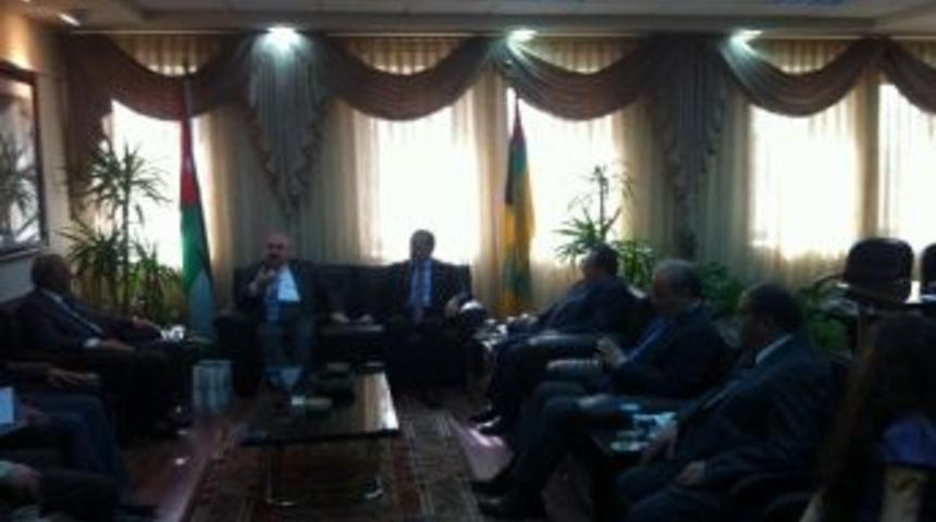 Rekt&ouml;r Doğru&rsquo;nun &Uuml;rd&uuml;n Ziyareti