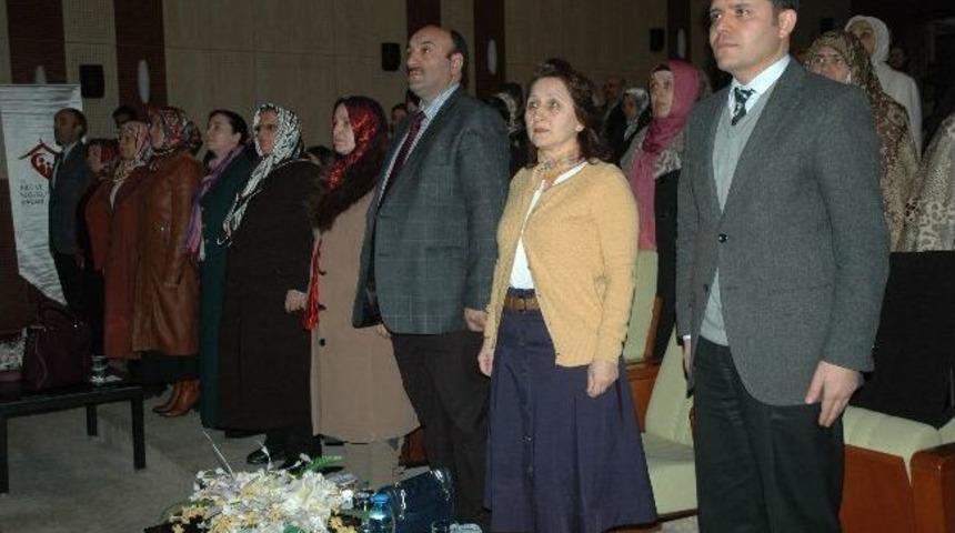 Erzurum&rsquo;da 5 &Ouml;rnek Kadına Plaket Verildi...