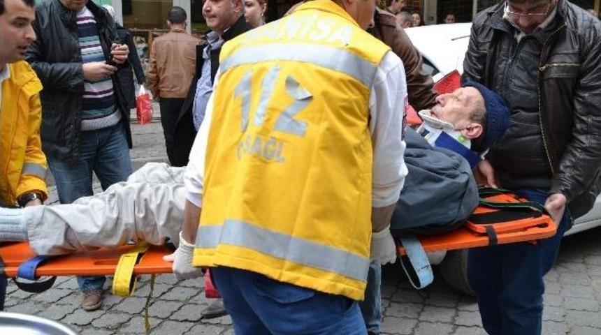 Turgutlu'da Trafik Kazası: 1 Yaralı