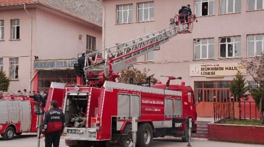 Mhl Öğrencileri, Deprem Ve Yangın Tatbikatı Yaptı