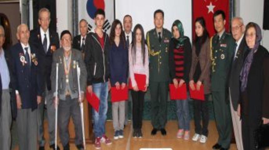 G&uuml;ney Kore'den T&uuml;rk Gazilere Madalya, Torunlarına Burs