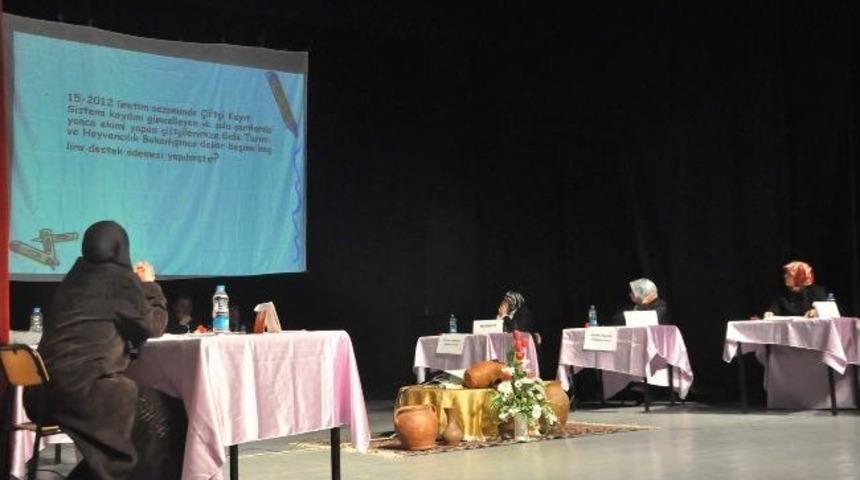 Bitlis Kadın &Ccedil;ift&ccedil;iler Yarıştı