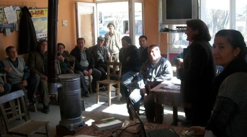 &Ouml;demiş İl&ccedil;e Tarım'dan Bilgilendirme Toplantıları