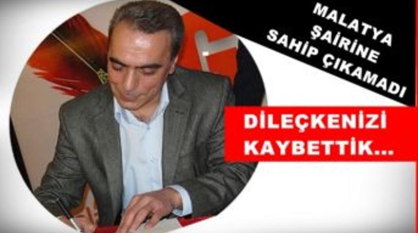 Malatya&rsquo;da Şaire b&uuml;y&uuml;k saygısızlık