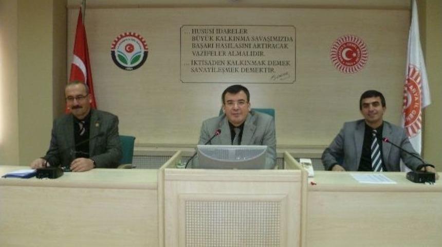 Sakarya Halk Sağlığı M&uuml;d&uuml;r&uuml; Erdoğan İl Genel Meclisi&rsquo;nde Konuştu