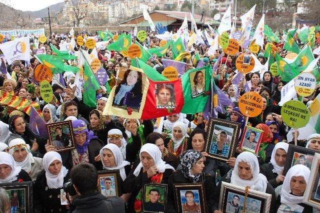 Tunceli’de 8 Mart Dünya Kadınlar Günü Kutlandı