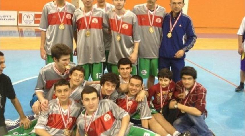 &Ccedil;orlu Belediyesi Yıldız Erkeklerde Tekirdağ Şampiyonu Oldu