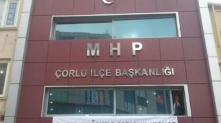 Mhp &Ccedil;orlu İl&ccedil;e Başkanı Hasan Uzun: