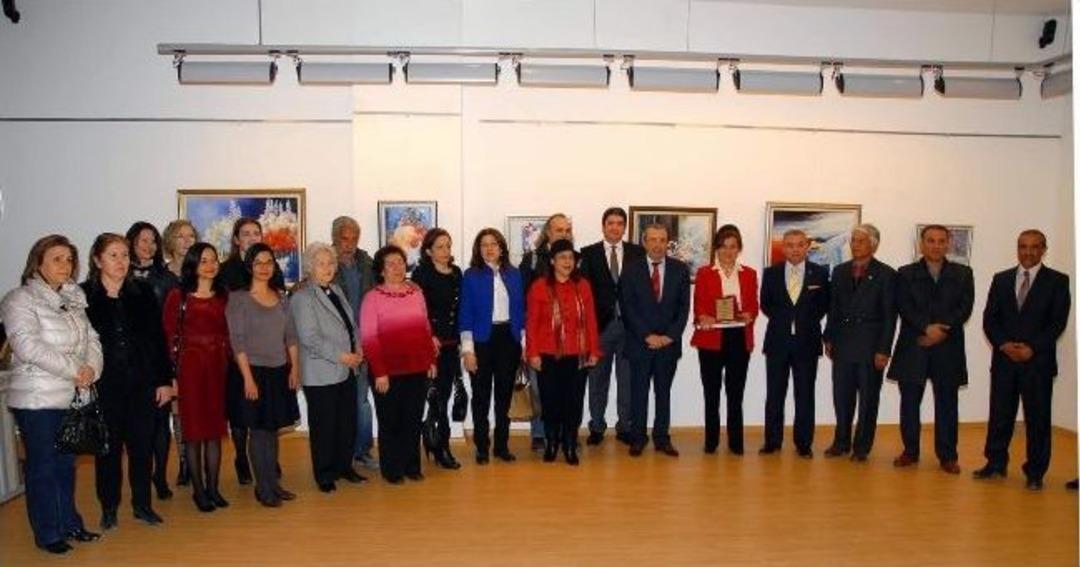 Ressam &Uuml;mit Kara, Sanko Sanat Galerisi&rsquo;nde Sergi A&ccedil;tı