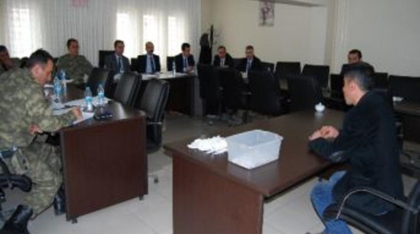 Tatvan&rsquo;da Korucu Alımlarının S&ouml;zl&uuml; M&uuml;lakatı Yapıldı