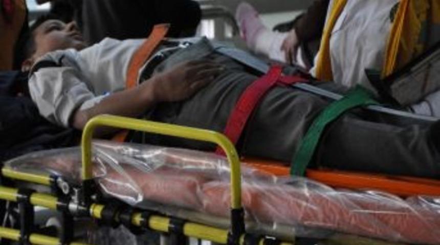 Taşa Takılan &Ouml;ğrenci Takla Attı