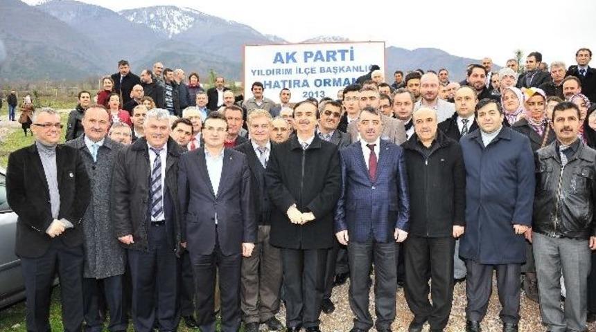 Yıldırım&rsquo;a Yeni Fidanlar Dikildi
