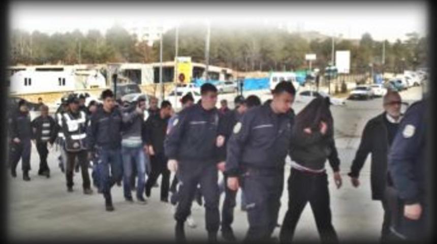 Dev operasyonda 22 tutuklama