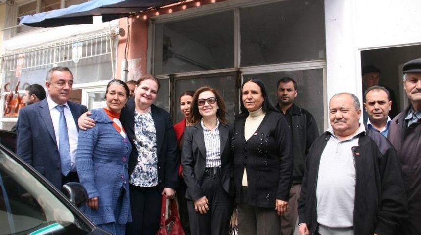 CHP Genel Sekreteri Bihlun Tamaylıgil G&uuml;lnar'da